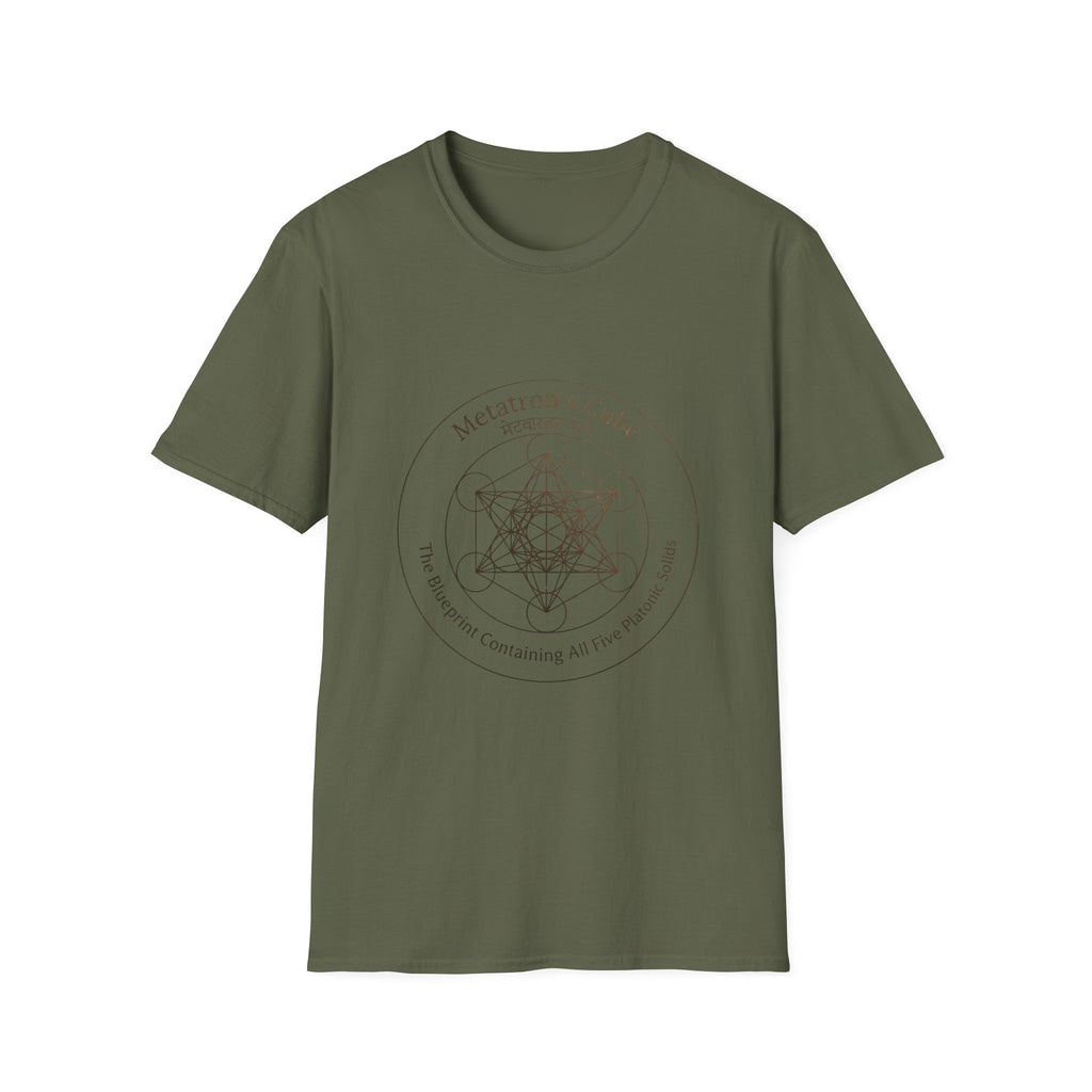 Metatron Cube T-Shirt — The Light Body Sacred Geometry Tee