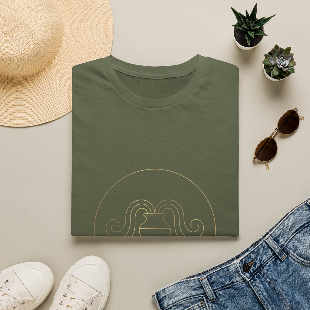 Aquarius T-Shirt — The Light Body Astrology Tee