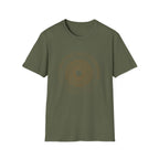Fibonacci Sun Flower Star T-Shirt — The Light Body Sacred Geometry Tee