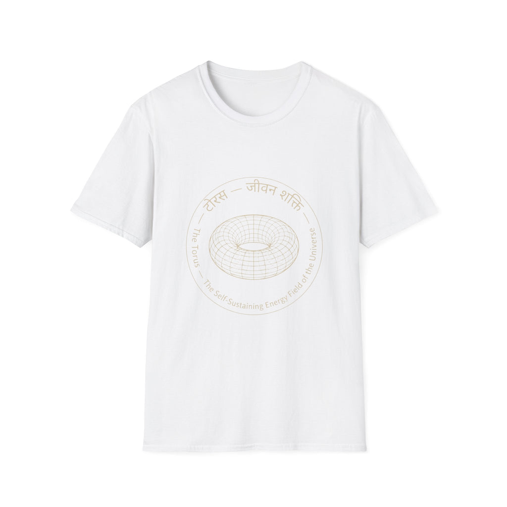 Cosmic Donut T-Shirt — The Light Body Sacred Geometry Tee