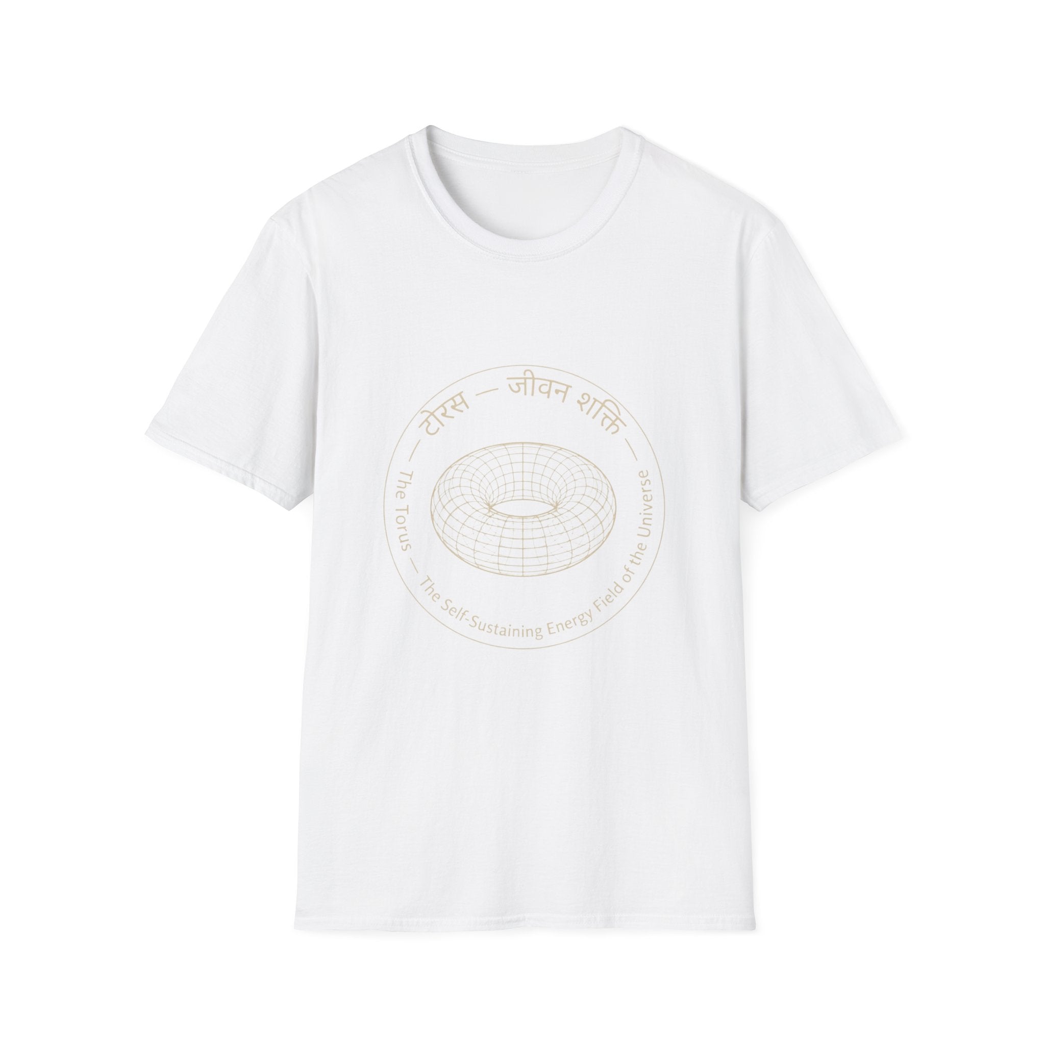 Cosmic Donut T-Shirt — The Light Body Sacred Geometry Tee