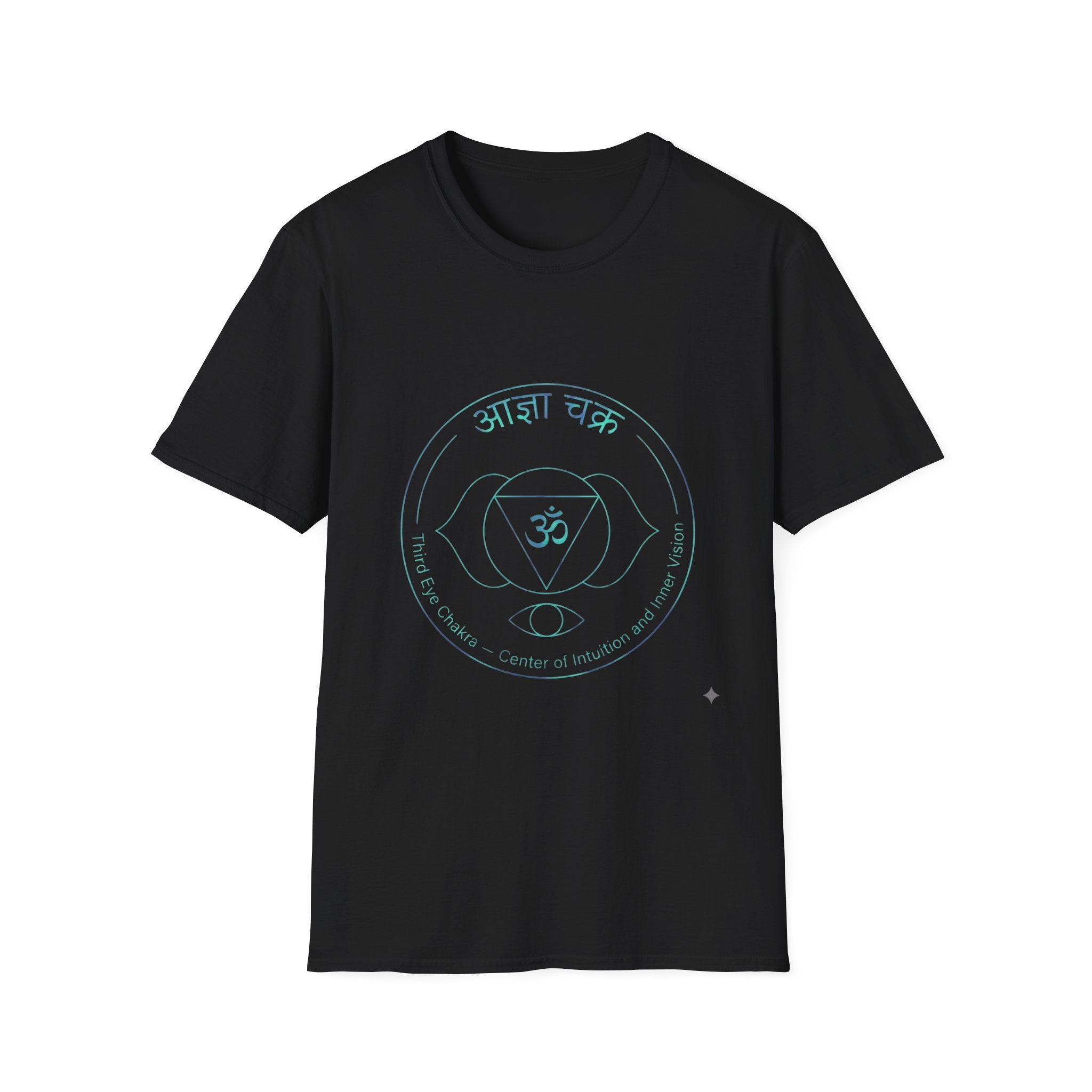 Ajana Third Eye Chakra T-Shirt — The Light Body Sacred Geometry Tee
