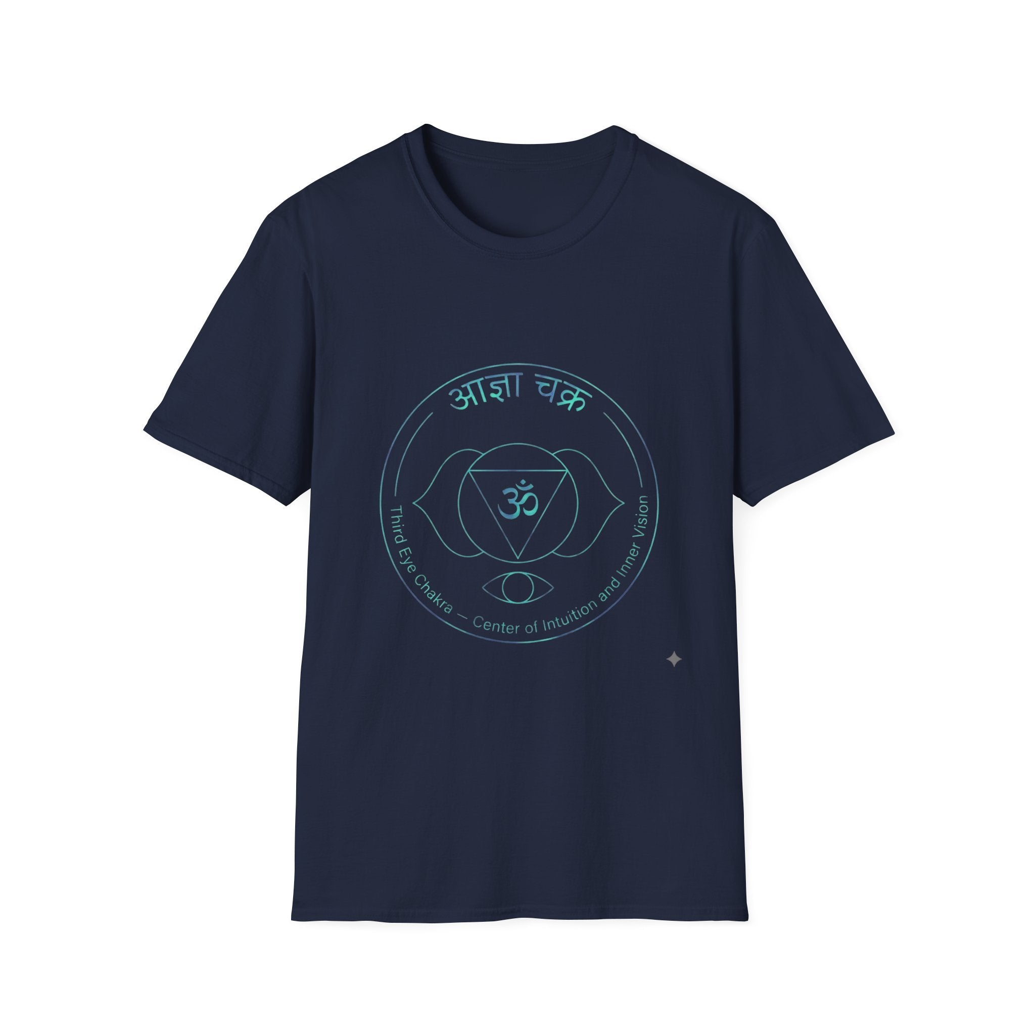 Ajana Third Eye Chakra T-Shirt — The Light Body Sacred Geometry Tee