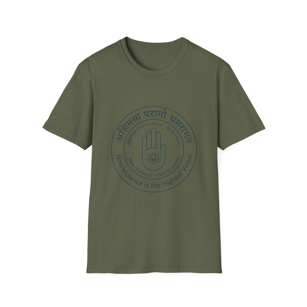 Ahimsa Non-Violence T-Shirt — The Light Body Sacred Geometry Tee
