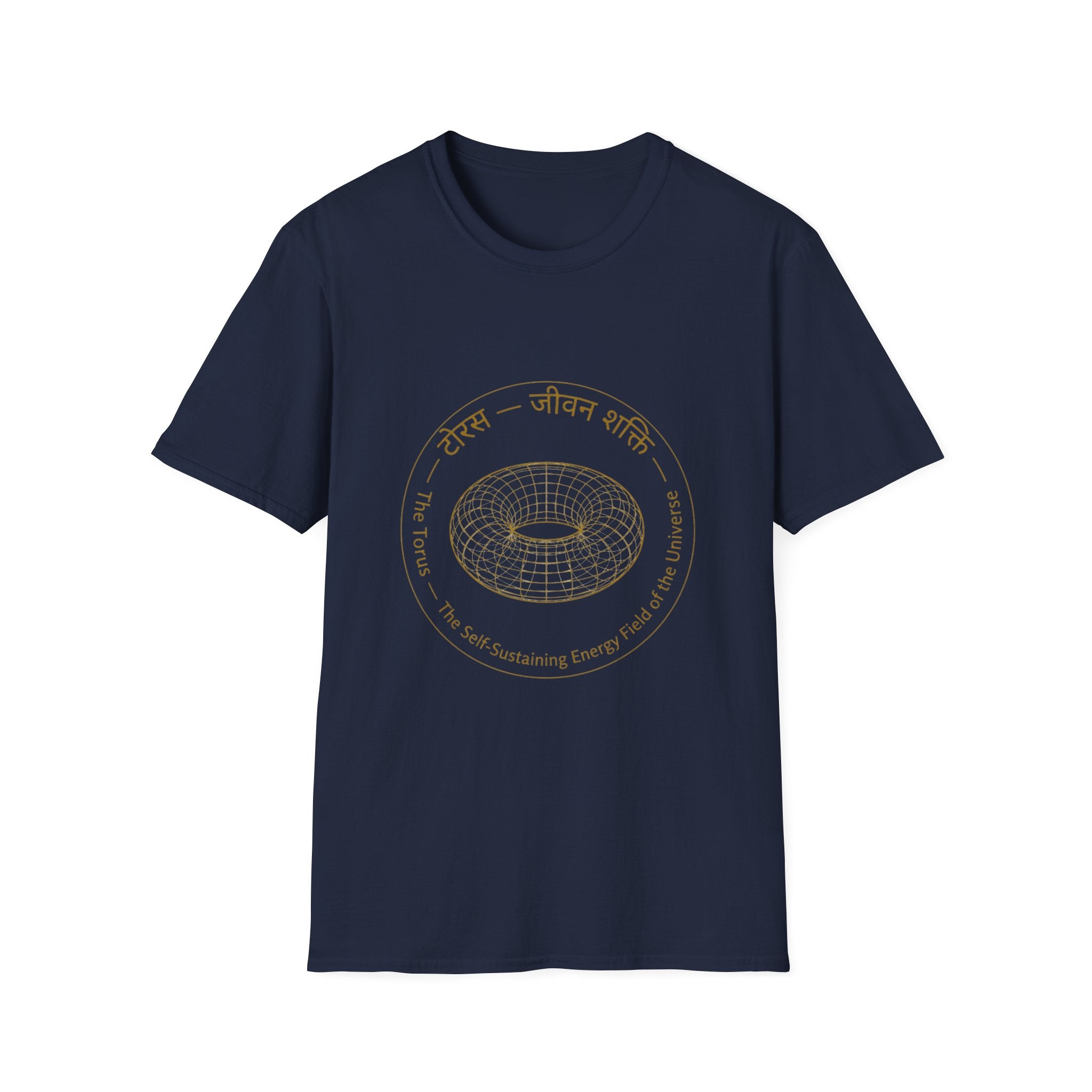 Cosmic Donut T-Shirt — The Light Body Sacred Geometry Tee