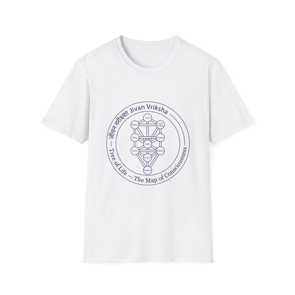 Kabbalah T-Shirt — The Light Body Sacred Geometry Tee