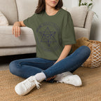 Merkaba Star T-Shirt — The Light Body Sacred Geometry Tee
