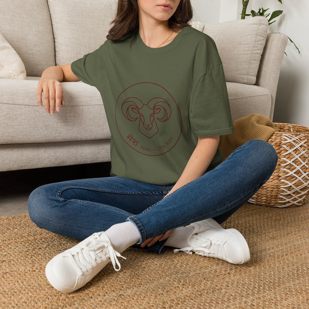 Aries T-Shirt — The Light Body Astrology Tee