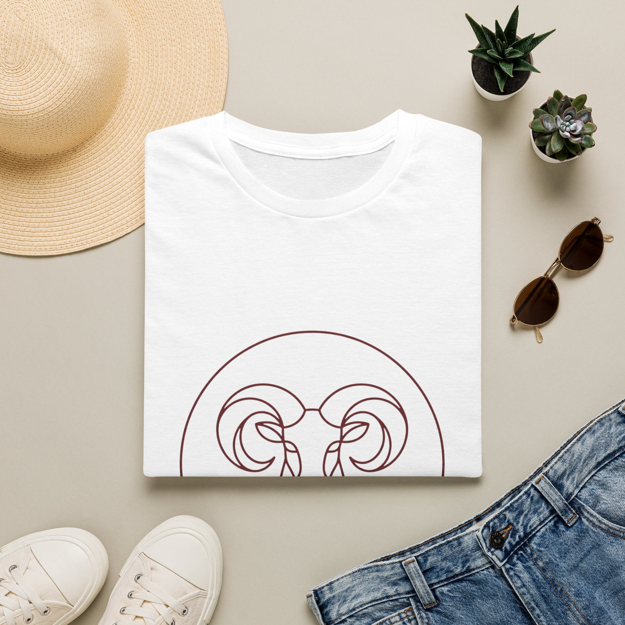Aries T-Shirt — The Light Body Astrology Tee