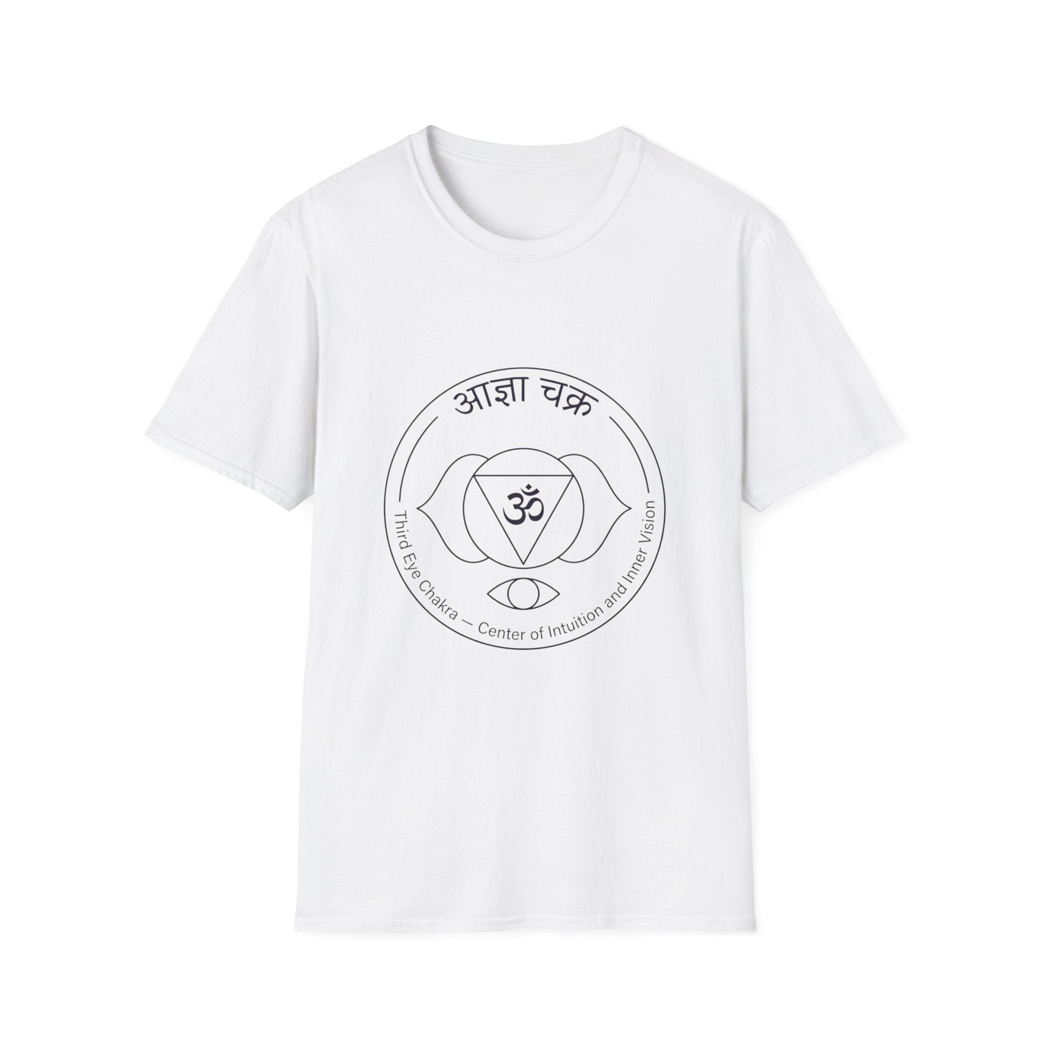 Ajana Third Eye Chakra T-Shirt — The Light Body Sacred Geometry Tee