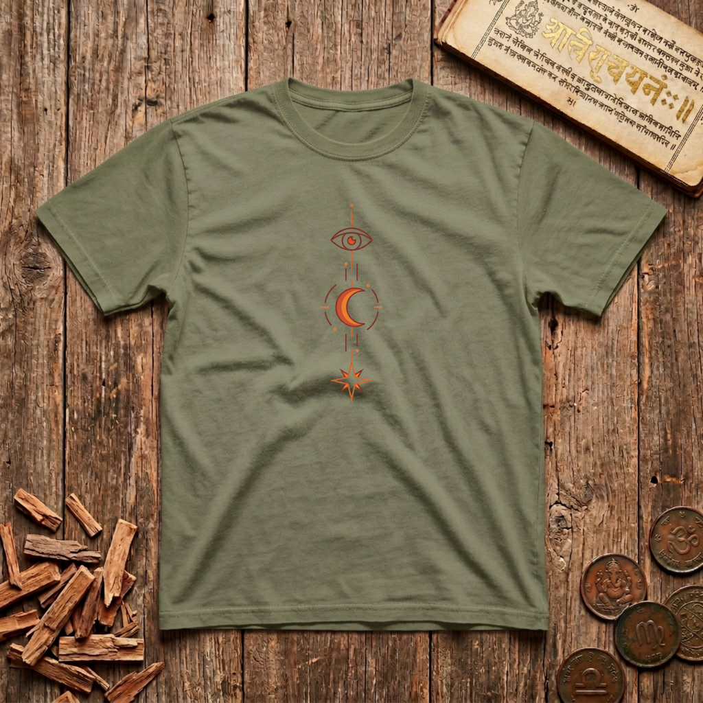 Celestial Map - Sacred Instrument - T-Shirt