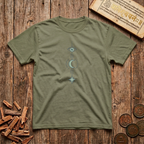 Green Celestial Map - Sacred Instrument - T-Shirt