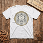 Platonic Solid - Hexahedron - T-Shirt