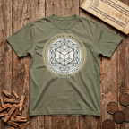 Platonic Solid - Hexahedron - T-Shirt