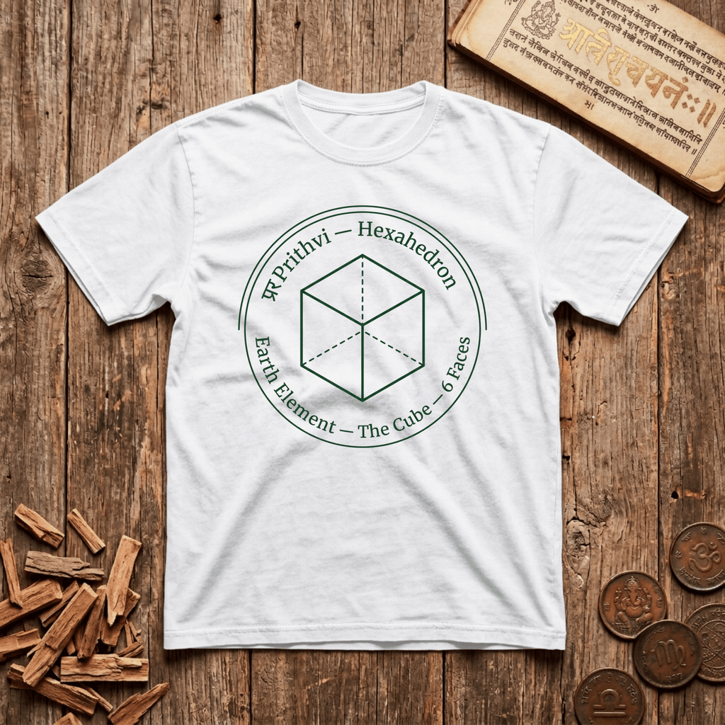 Hexahedron - 6 Face Cube - T-Shirt