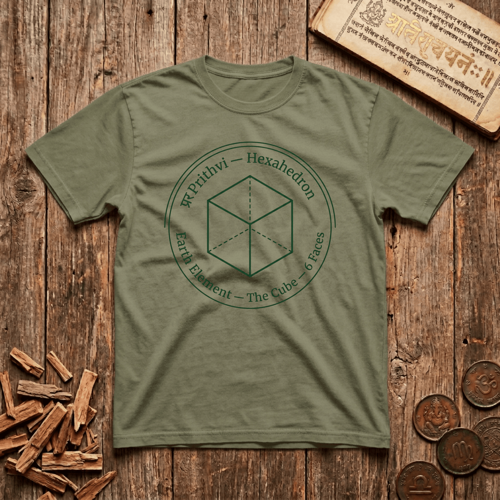 Hexahedron - 6 Face Cube - T-Shirt