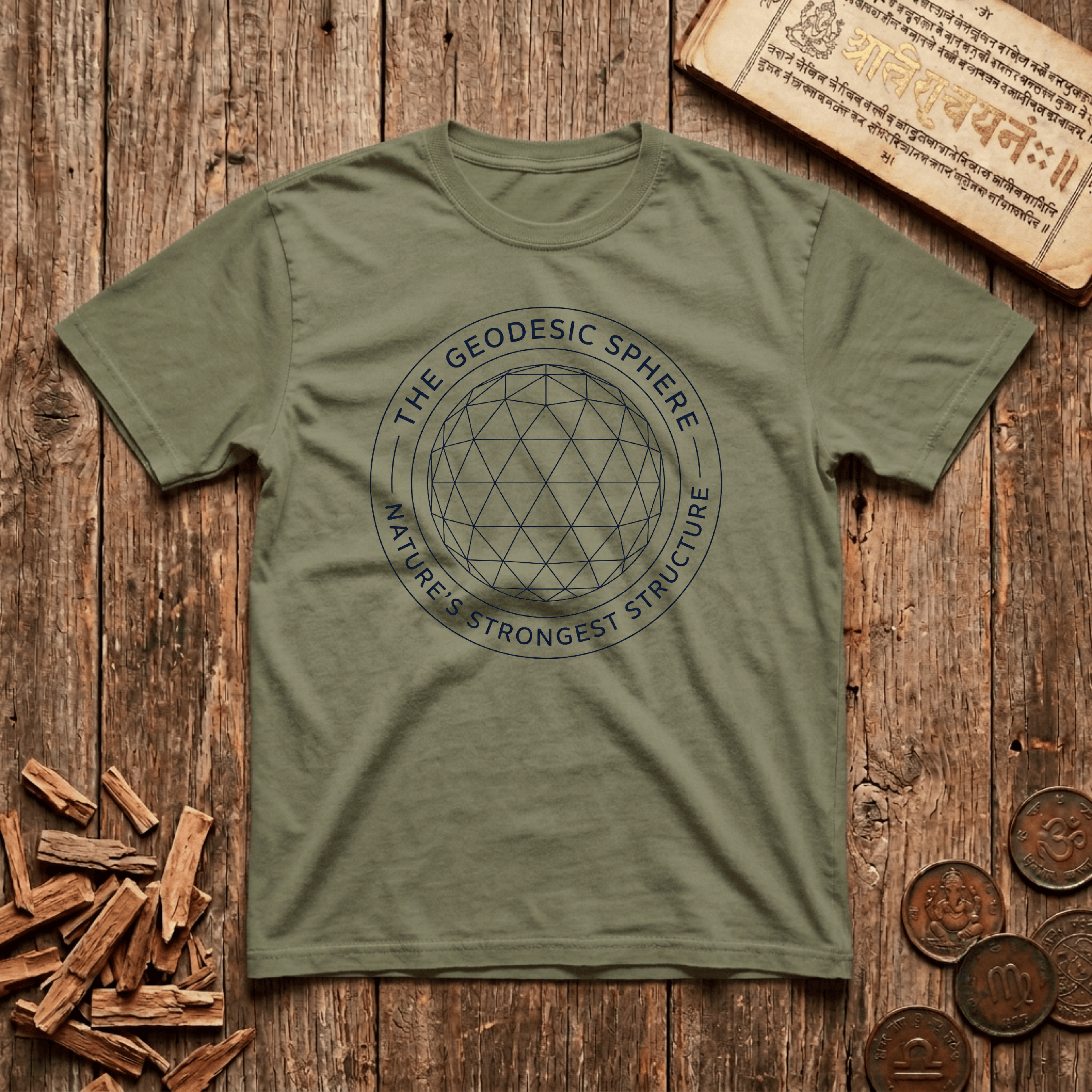The Geodesic Sphere - T-Shirt