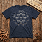 64 Tetrahedra - The Geometric Structure of the Vacuum - T-Shirt