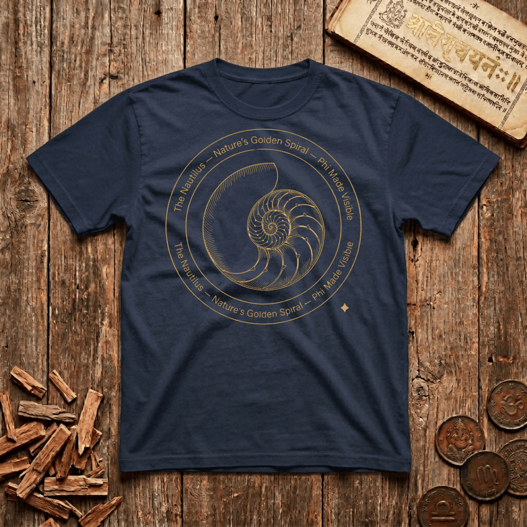 Natures Golden Spiral - T-Shirt