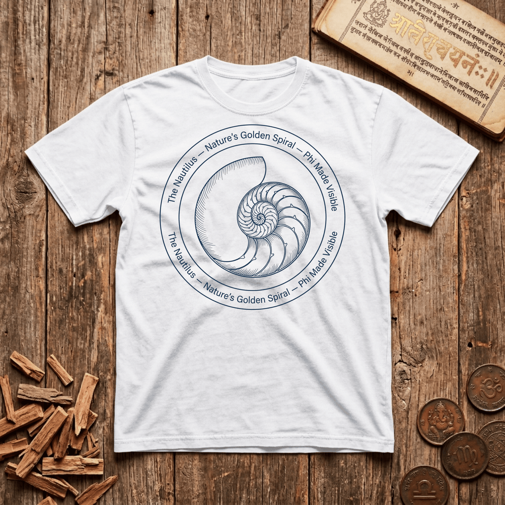 Natures Golden Spiral - T-Shirt