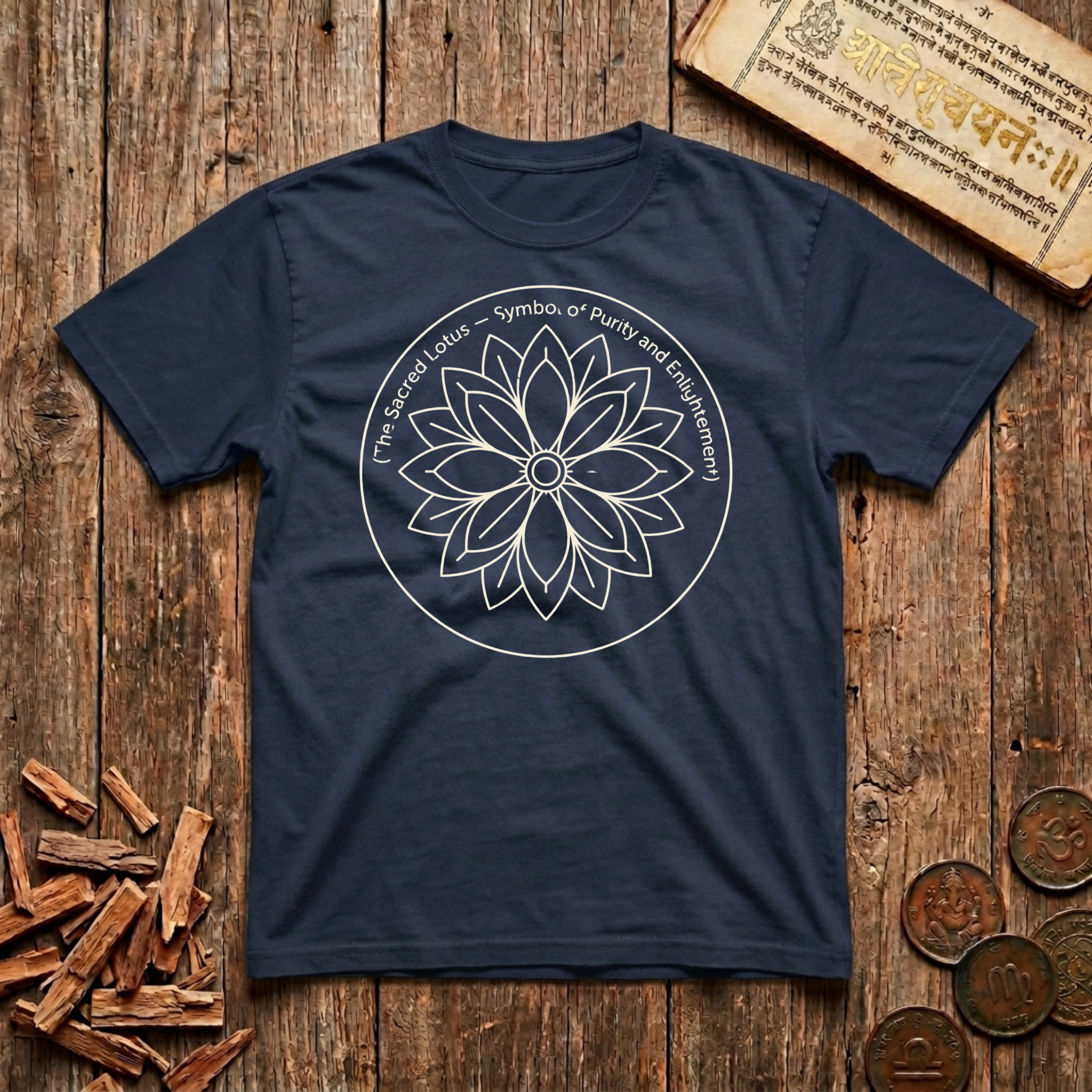 Lotus Spiral - Nature's Gift - T-Shirt