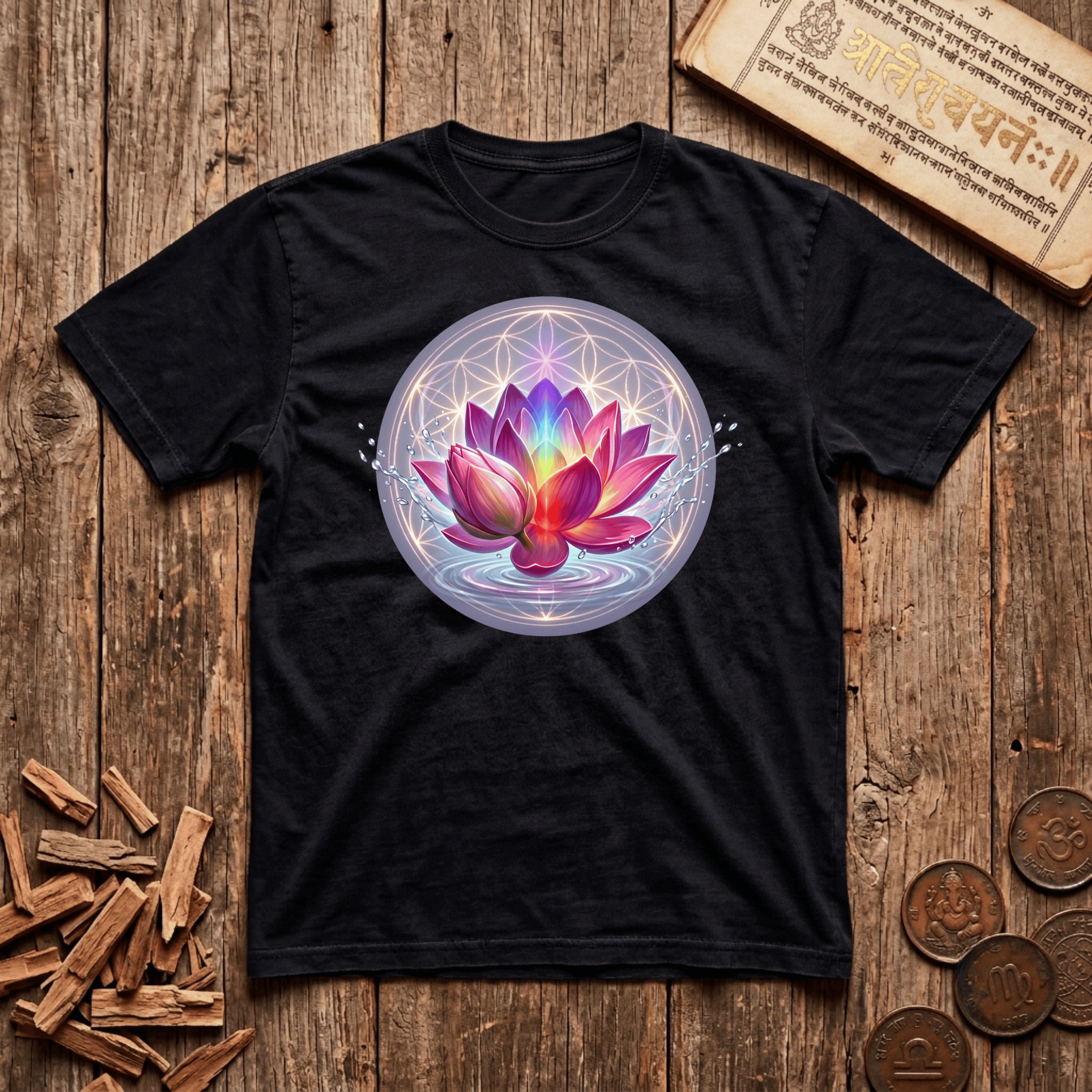 Sacred Lotus - Nature's Gift - T-Shirt