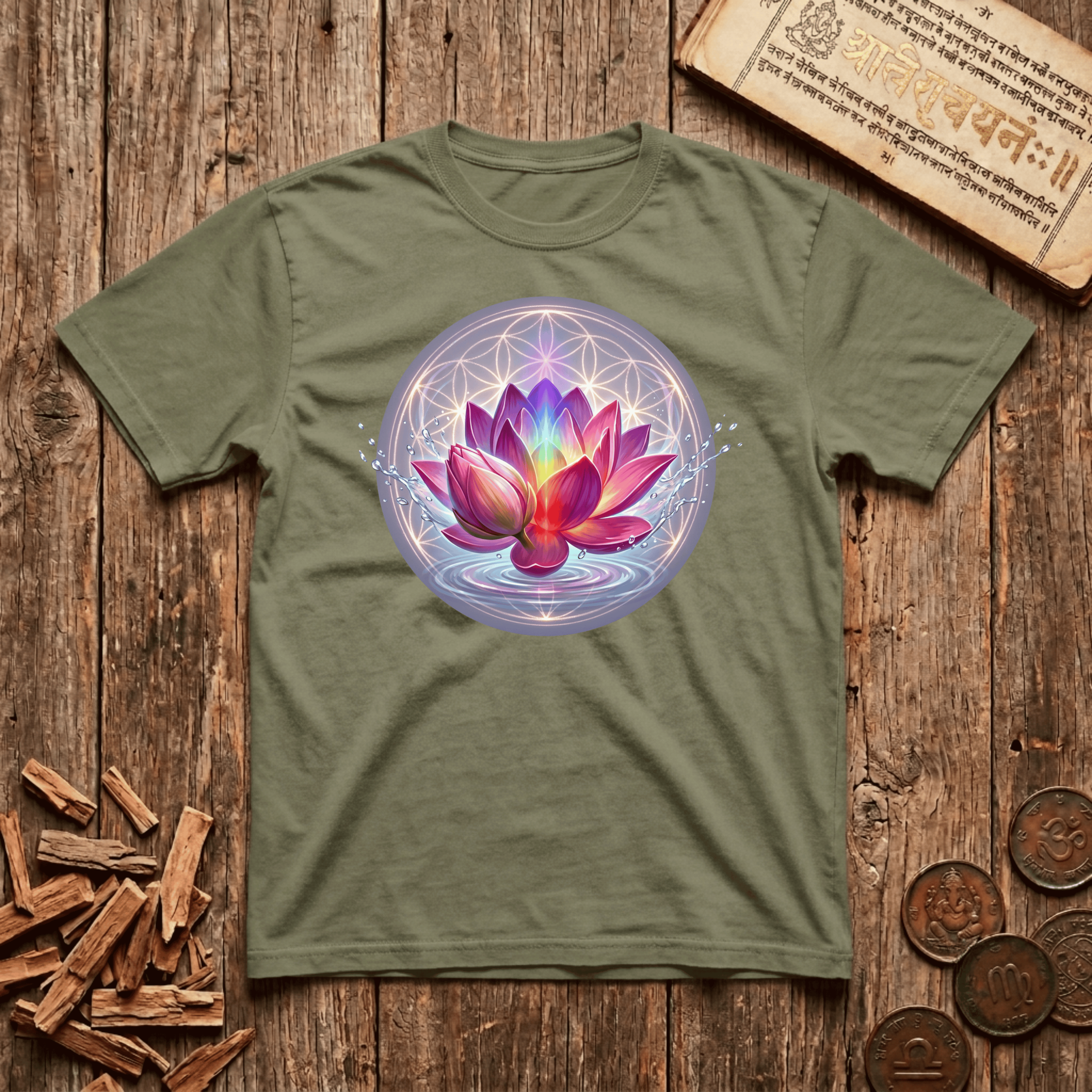Sacred Lotus - Nature's Gift - T-Shirt