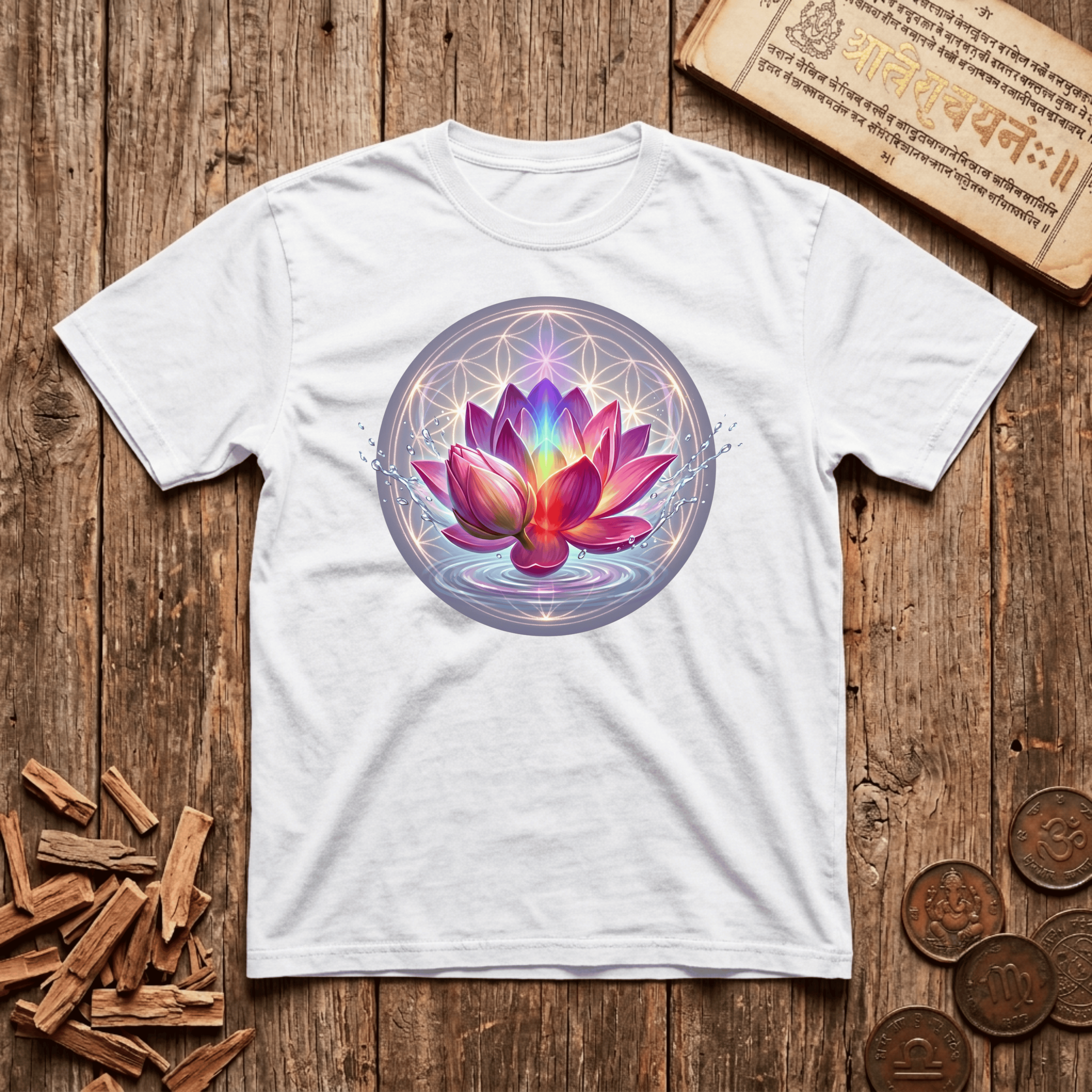 Sacred Lotus - Nature's Gift - T-Shirt