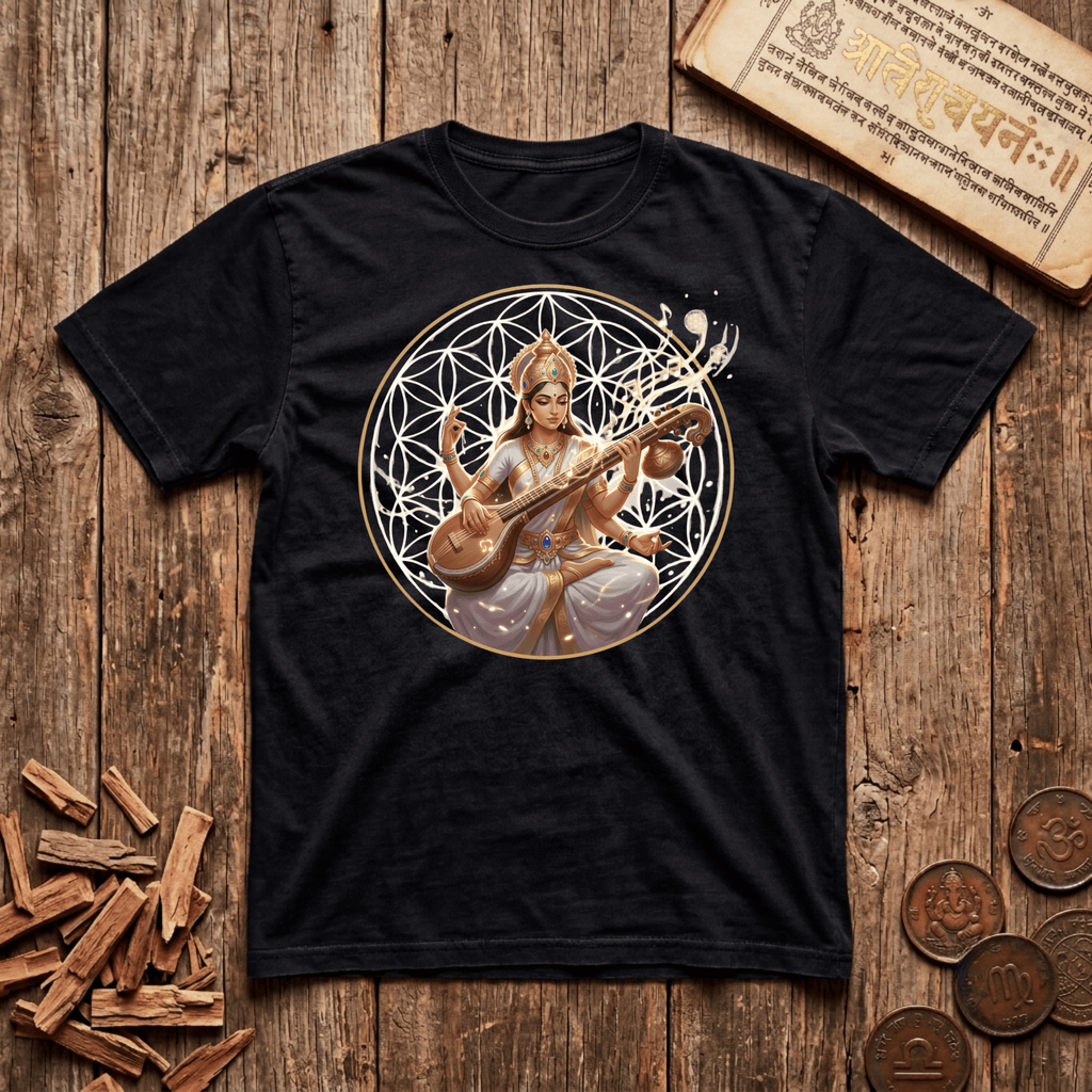 Saraswati's Melody - T-Shirt