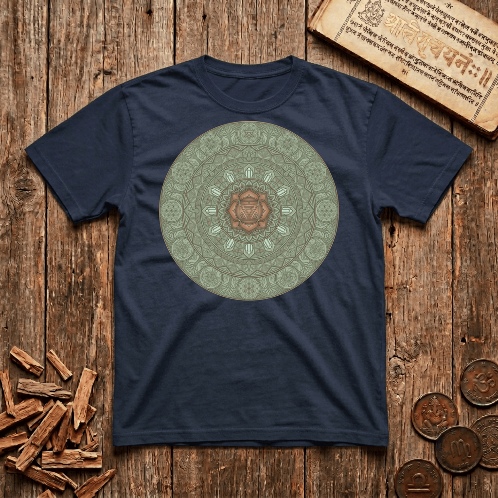 Root Chakra - Muladhara - The Star of Power - T-Shirt