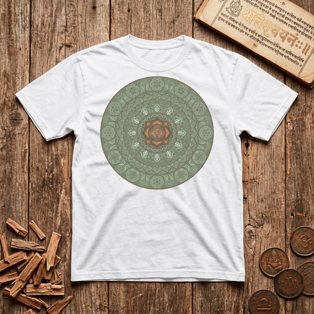 Root Chakra - Muladhara - The Star of Power - T-Shirt