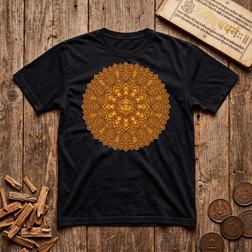 Solar Plexus Chakra - Manipura - City of Jewels- T-Shirt