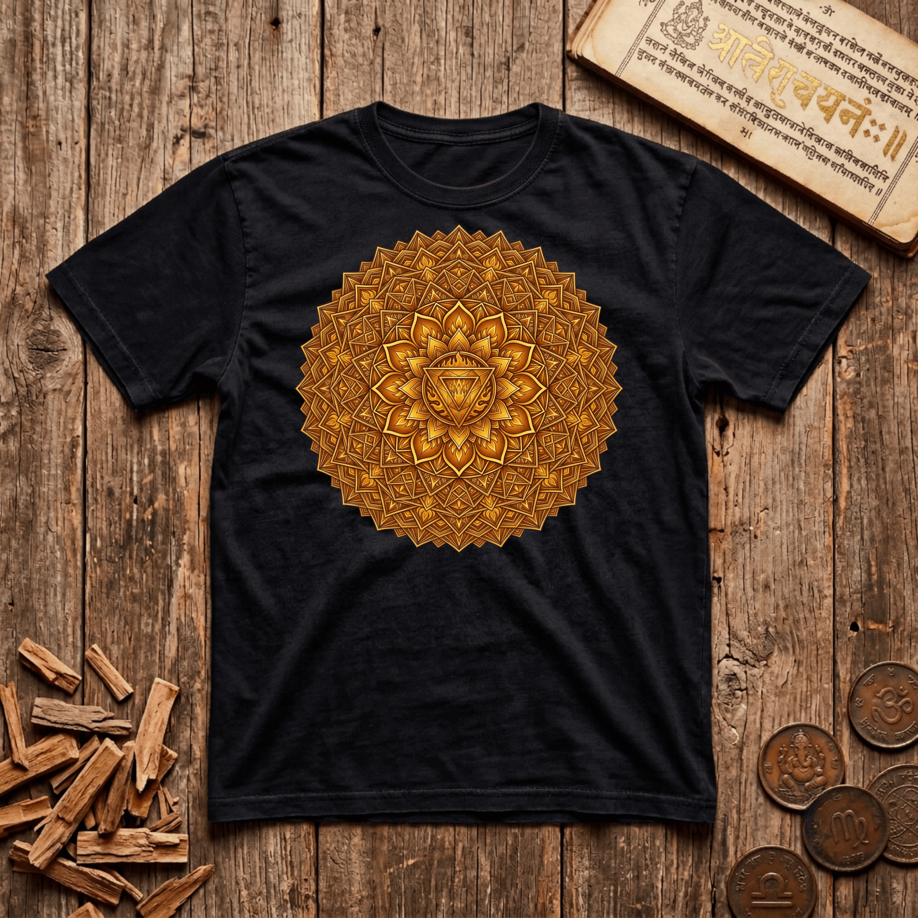 Solar Plexus Chakra - Manipura - City of Jewels- T-Shirt