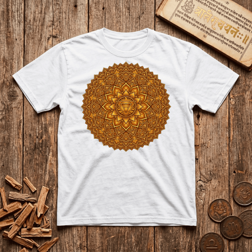 Solar Plexus Chakra - Manipura - City of Jewels- T-Shirt