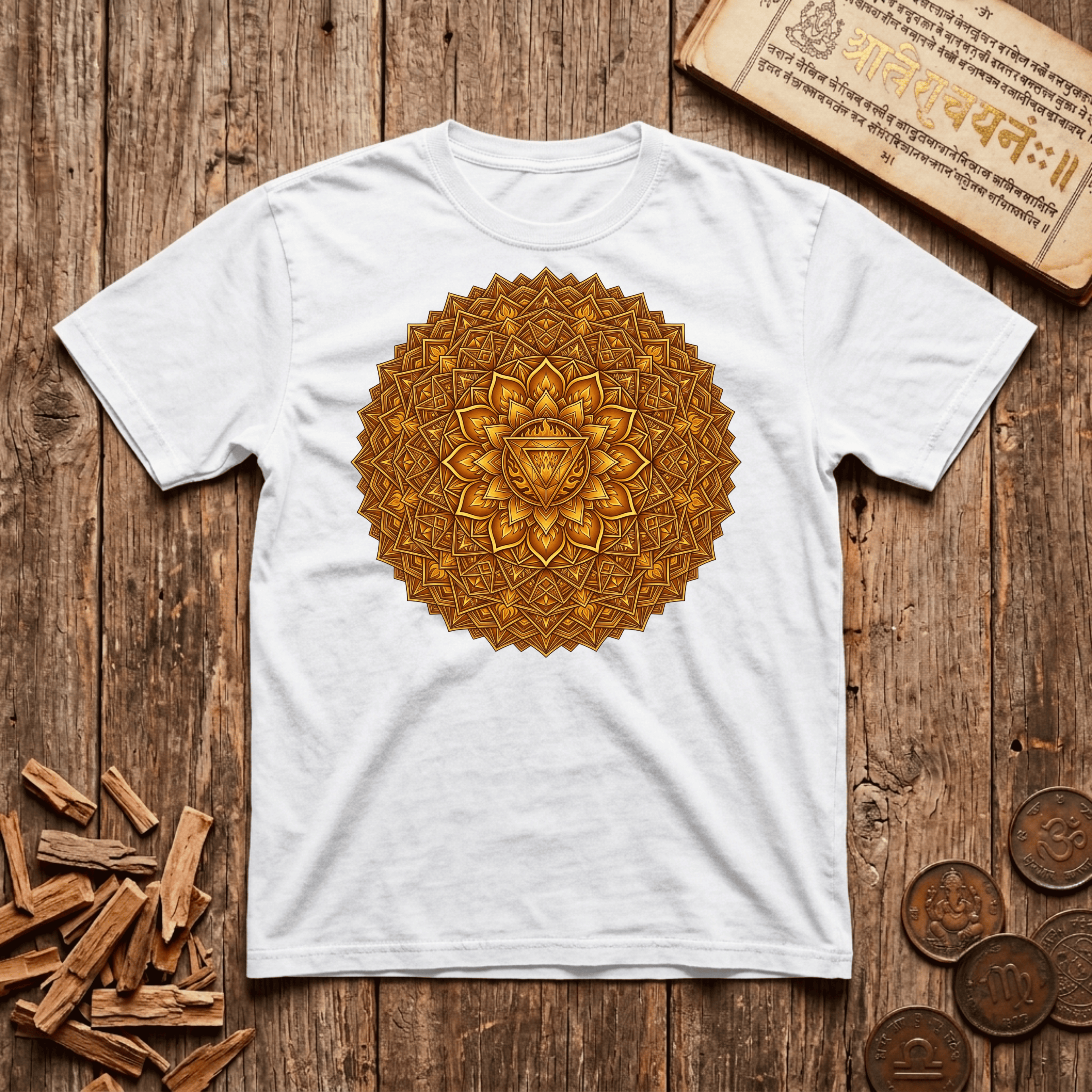 Solar Plexus Chakra - Manipura - City of Jewels- T-Shirt