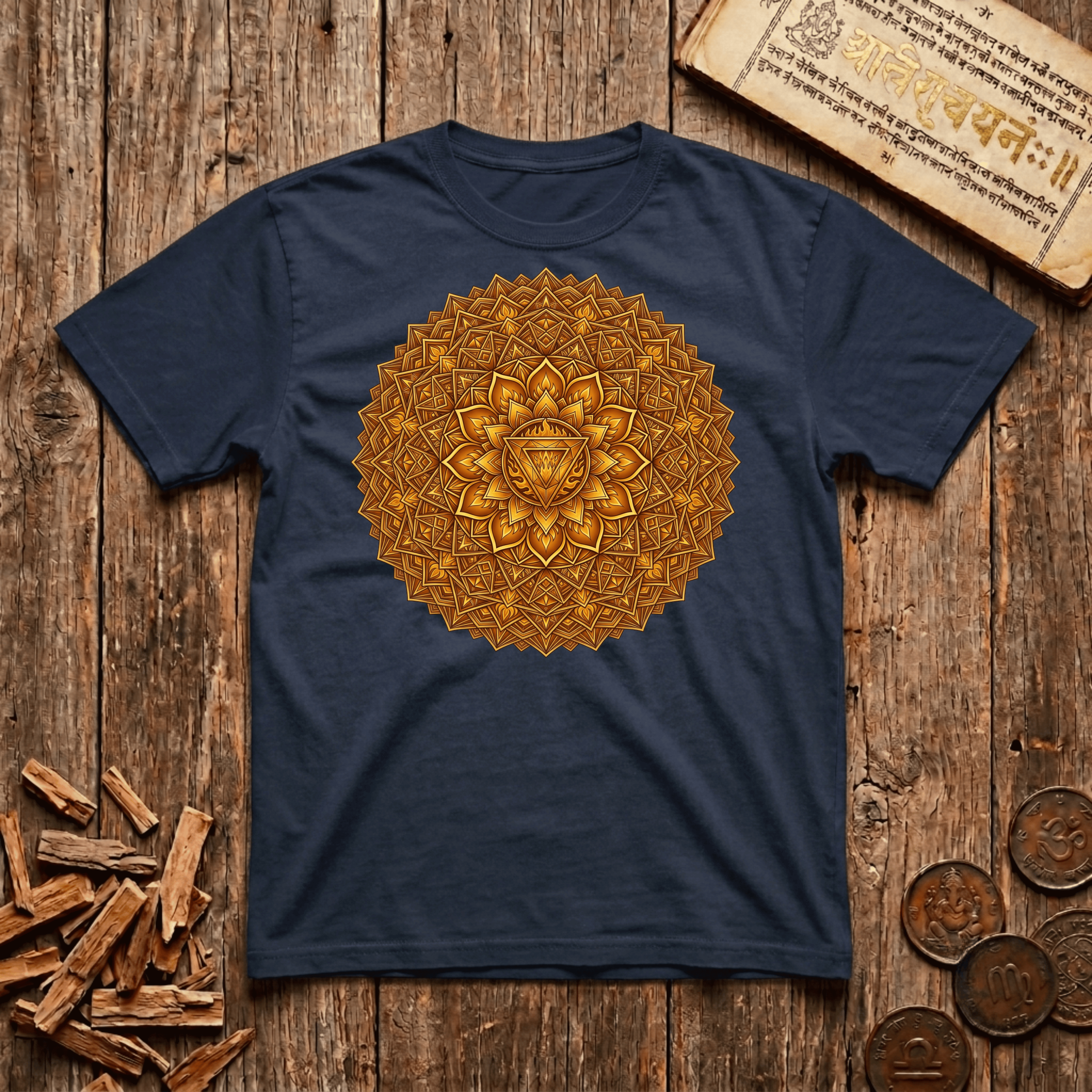 Solar Plexus Chakra - Manipura - City of Jewels- T-Shirt