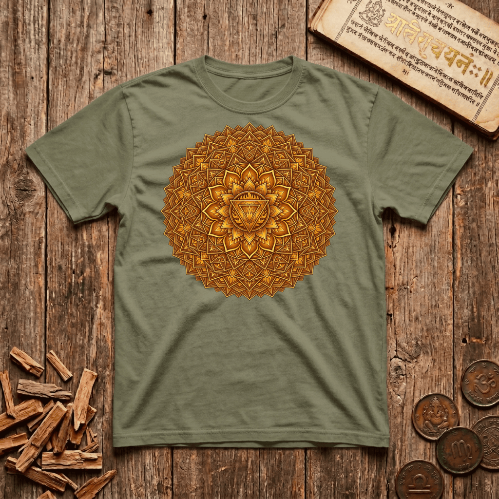 Solar Plexus Chakra - Manipura - City of Jewels- T-Shirt