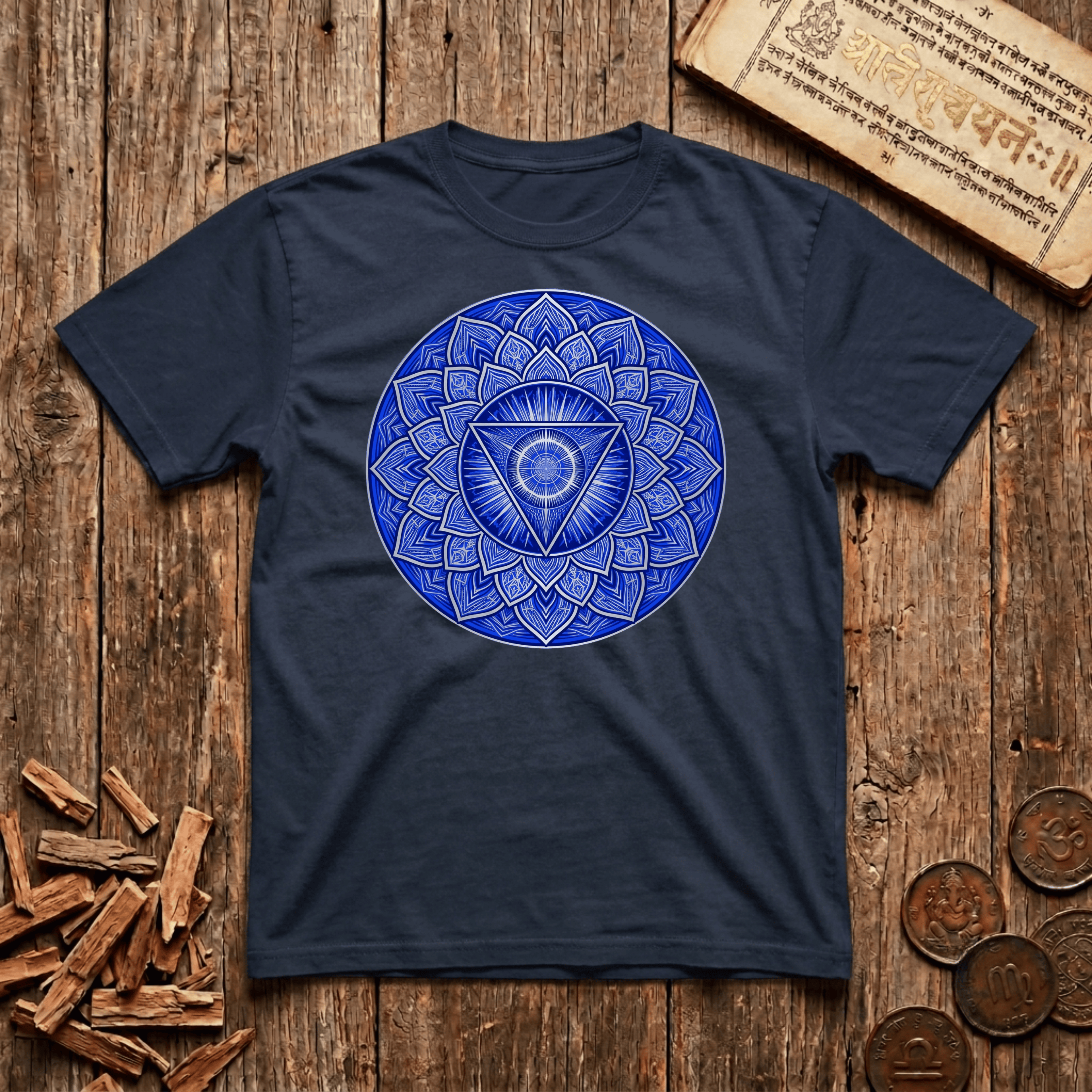 Throat Chakra — Vishuddha - The Purified One - T-Shirt