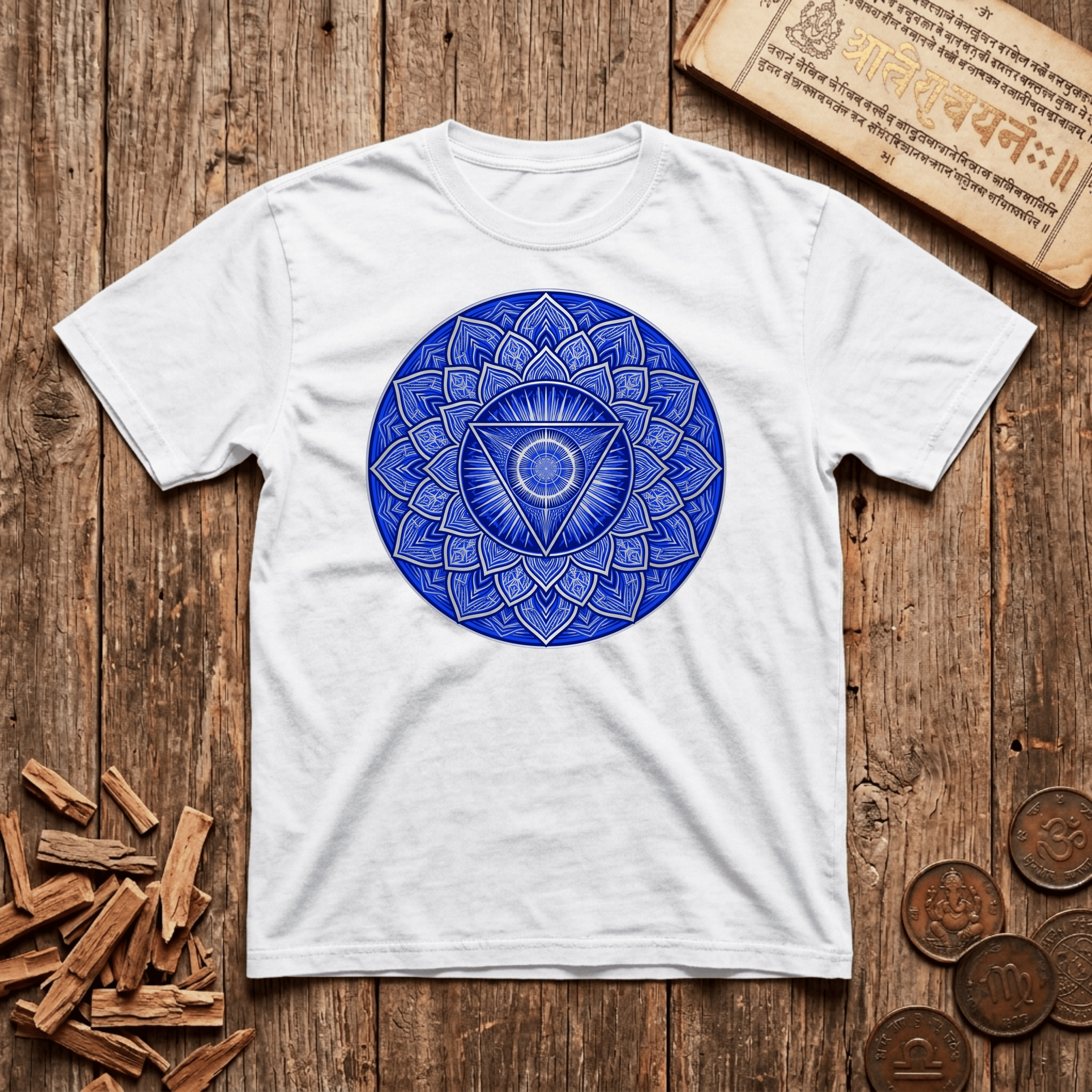 Throat Chakra — Vishuddha - The Purified One - T-Shirt