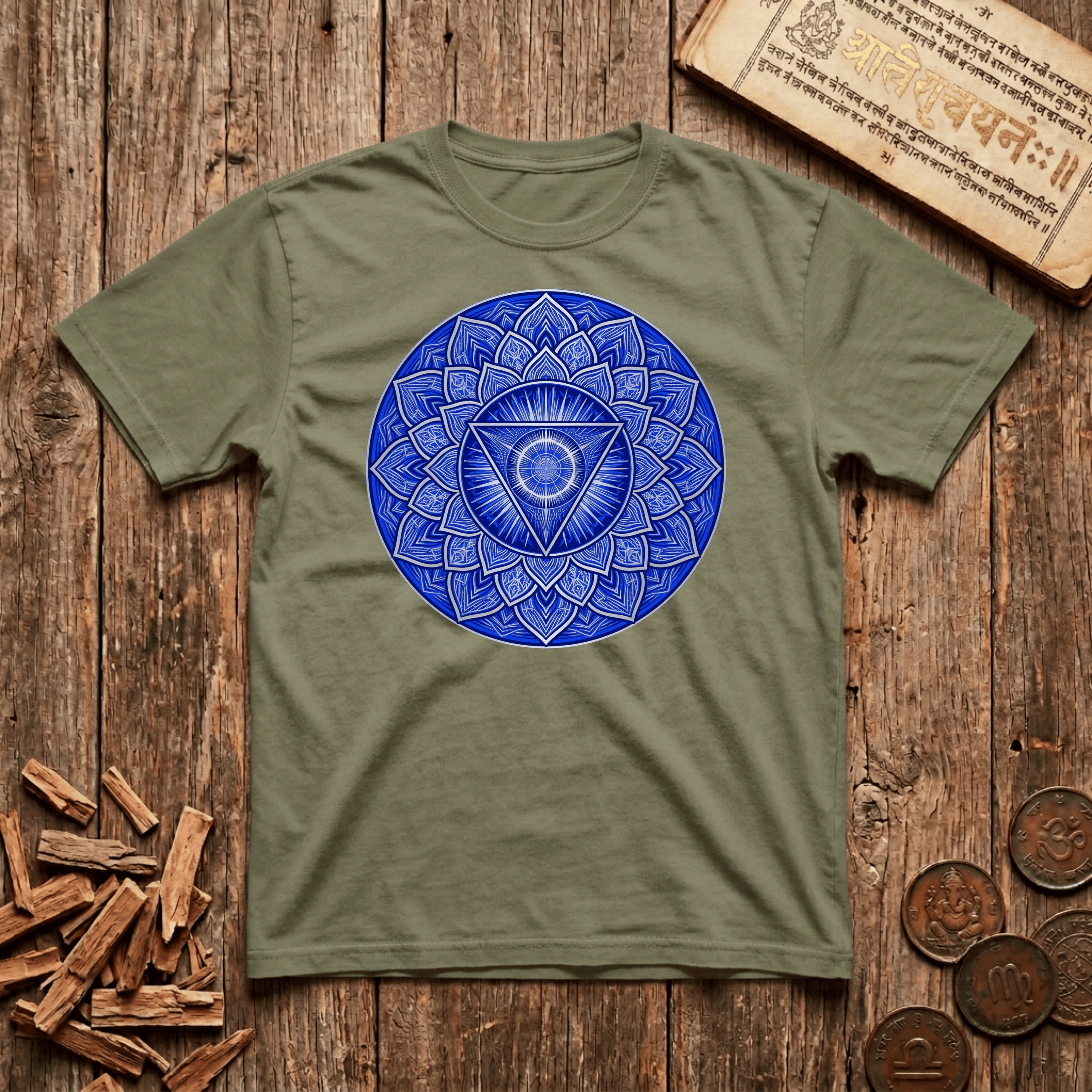 Throat Chakra — Vishuddha - The Purified One - T-Shirt