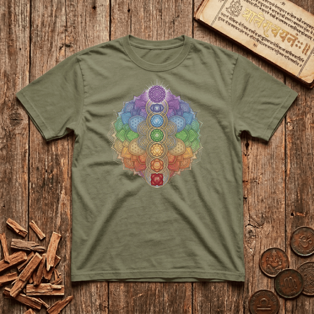 7 Chakras - Unified Alignment - T-Shirt