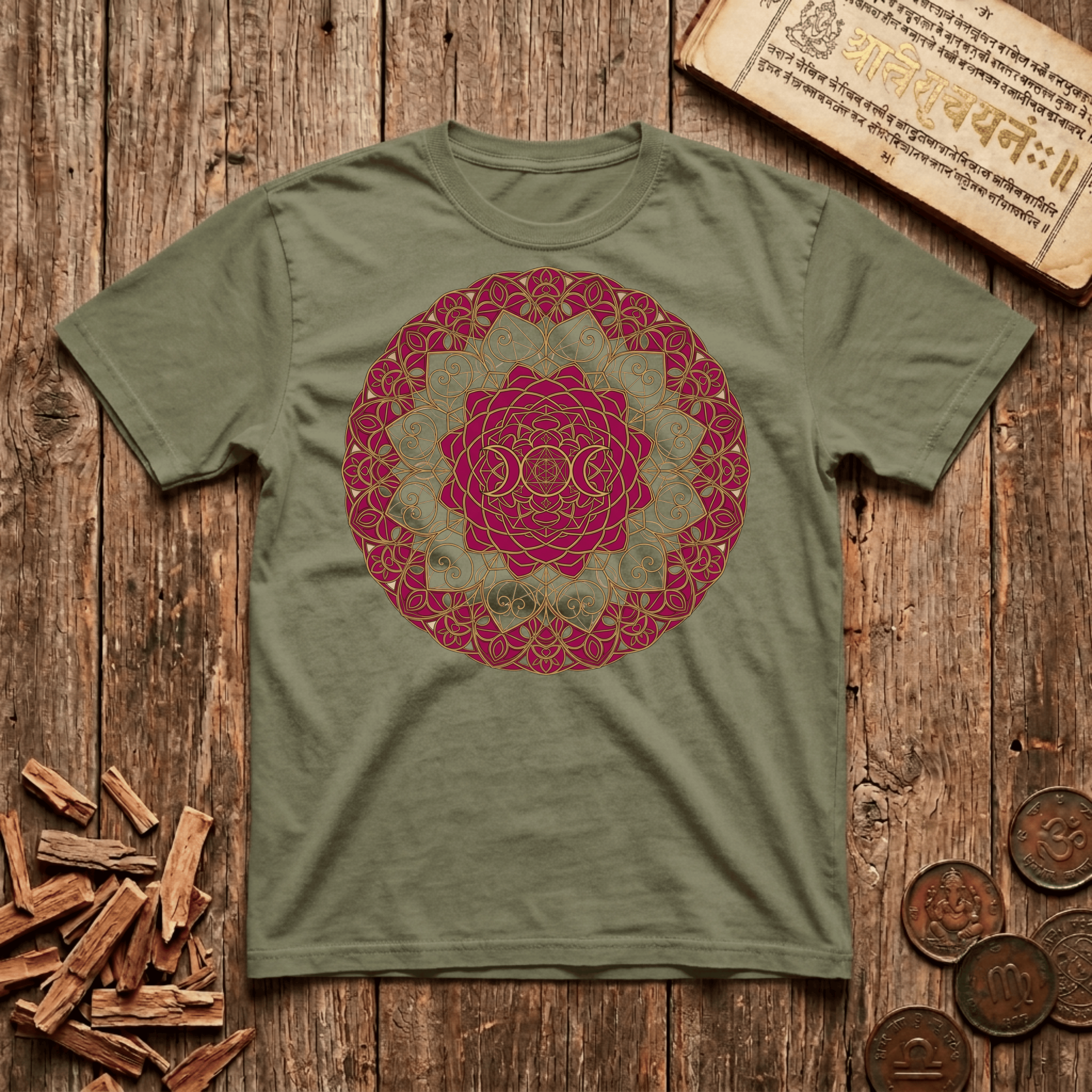 Goddess of Sacred Geometry - T-Shirt
