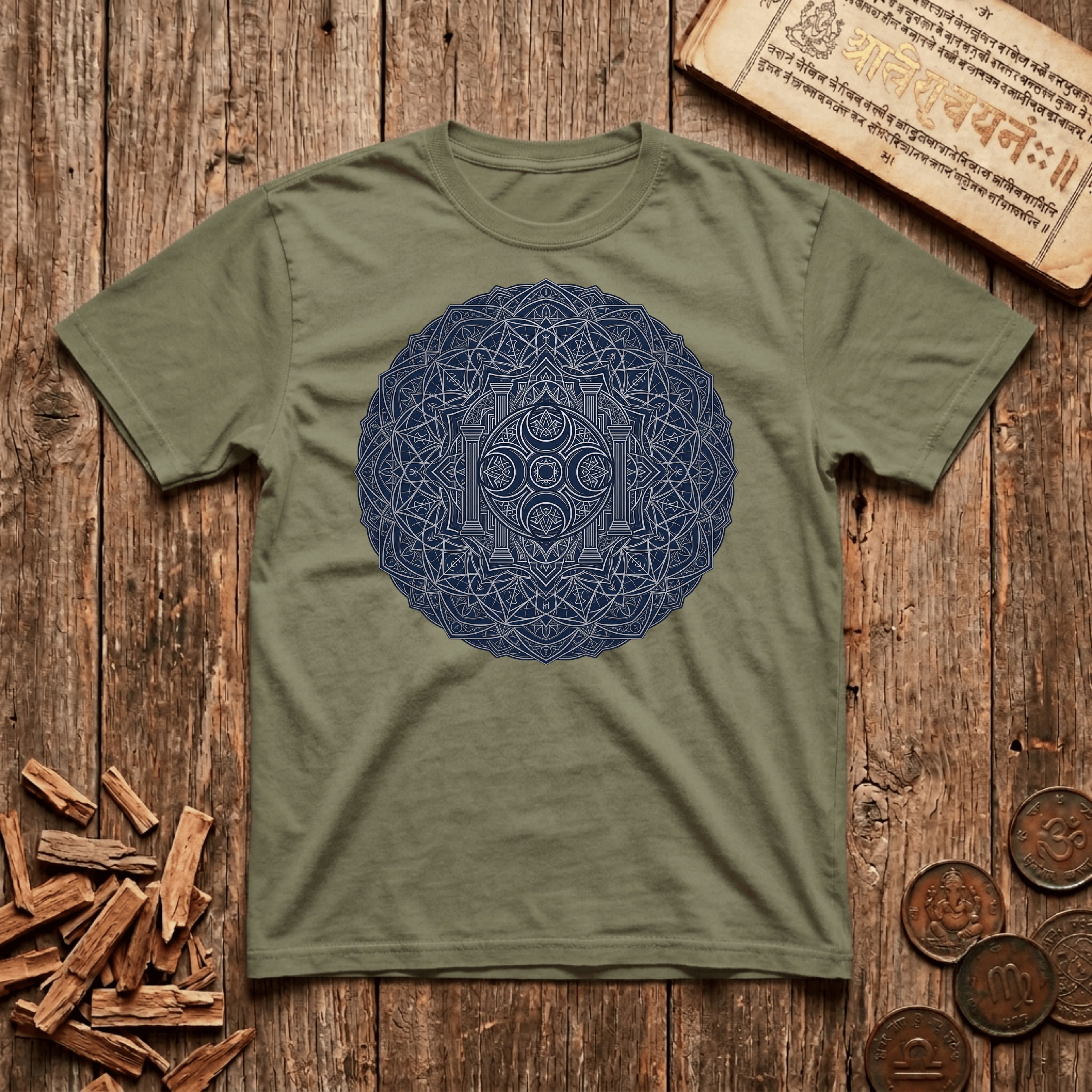 High Priestess of Sacred Geometry - T-Shirt