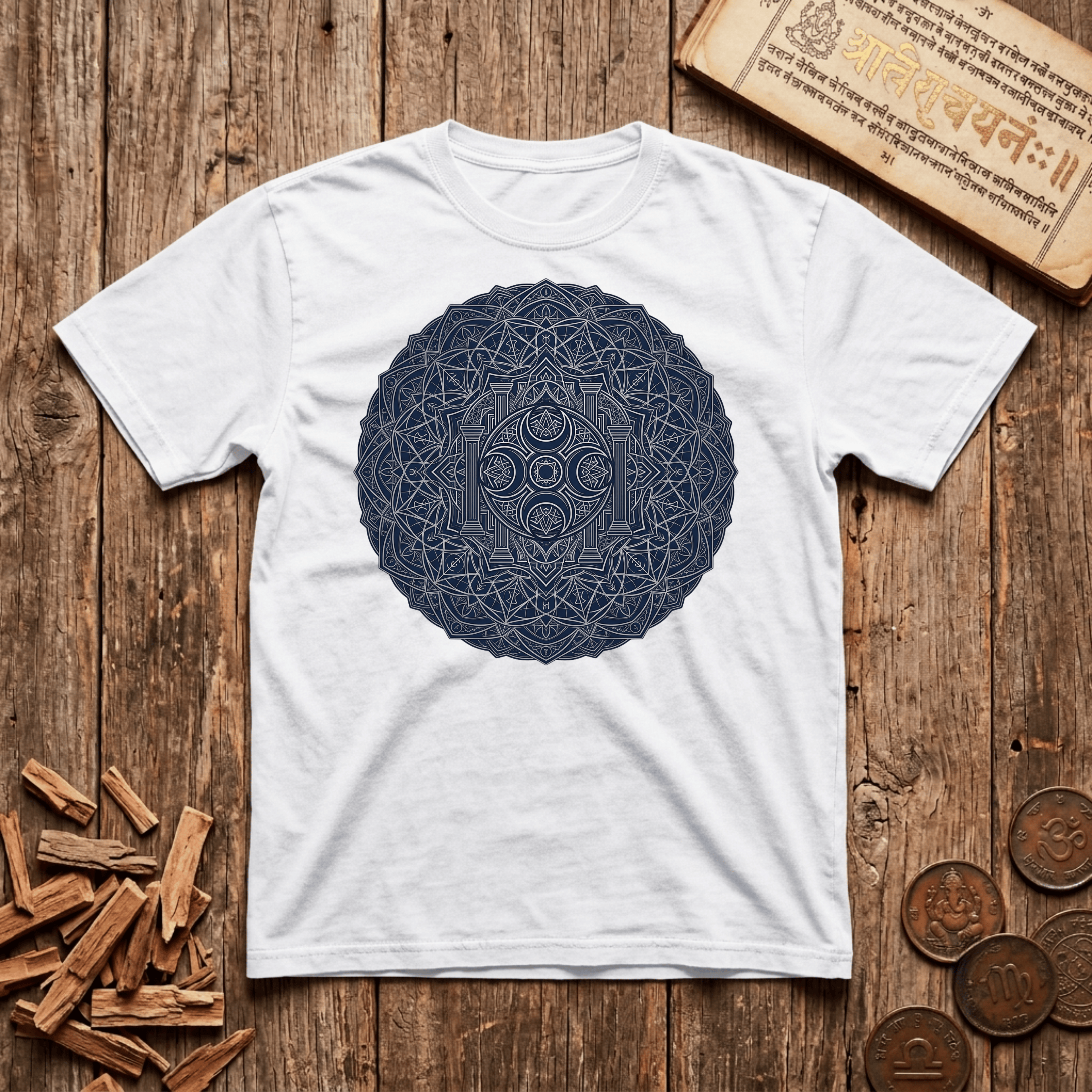 High Priestess of Sacred Geometry - T-Shirt