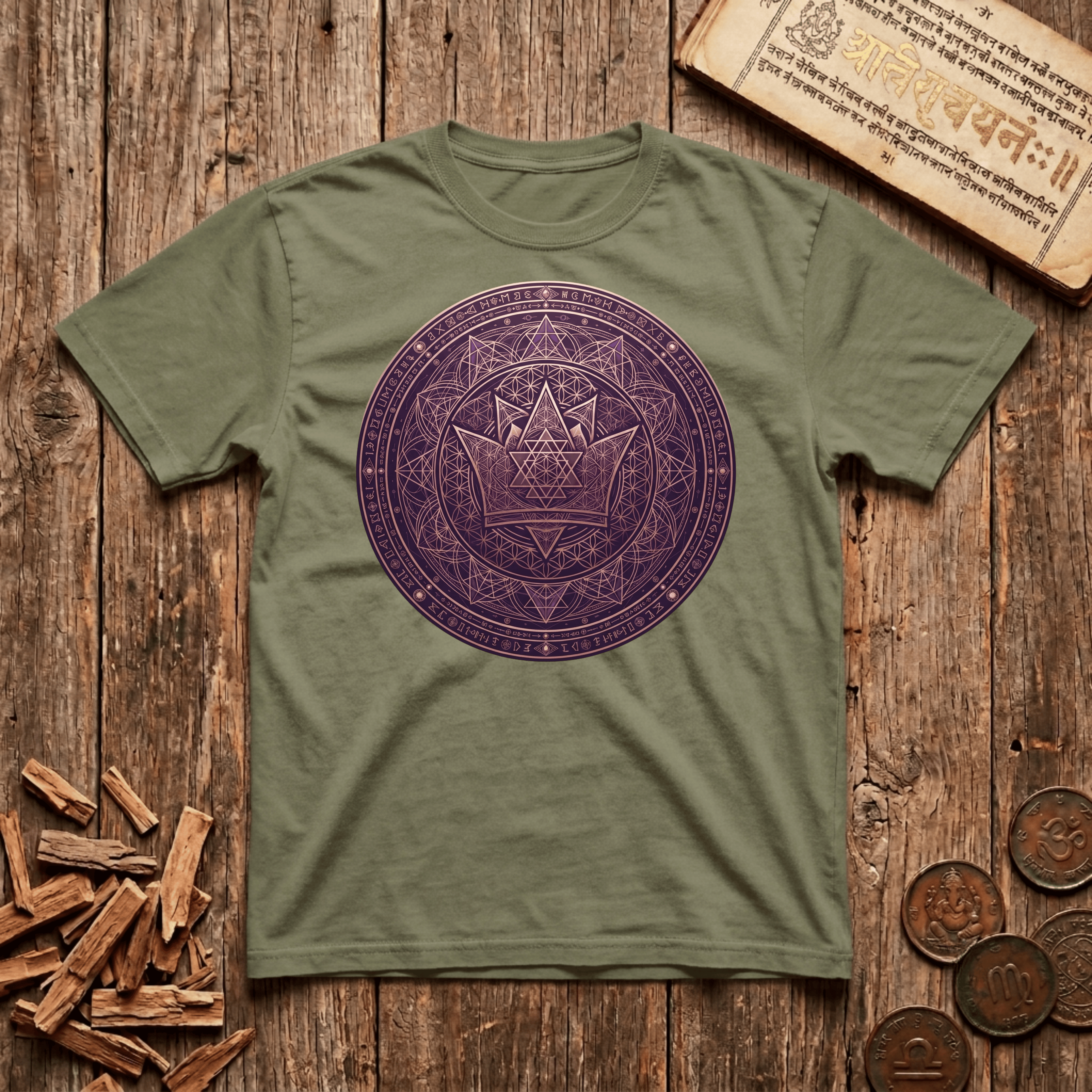 Queen of Sacred Geometry - Orial - T-Shirt