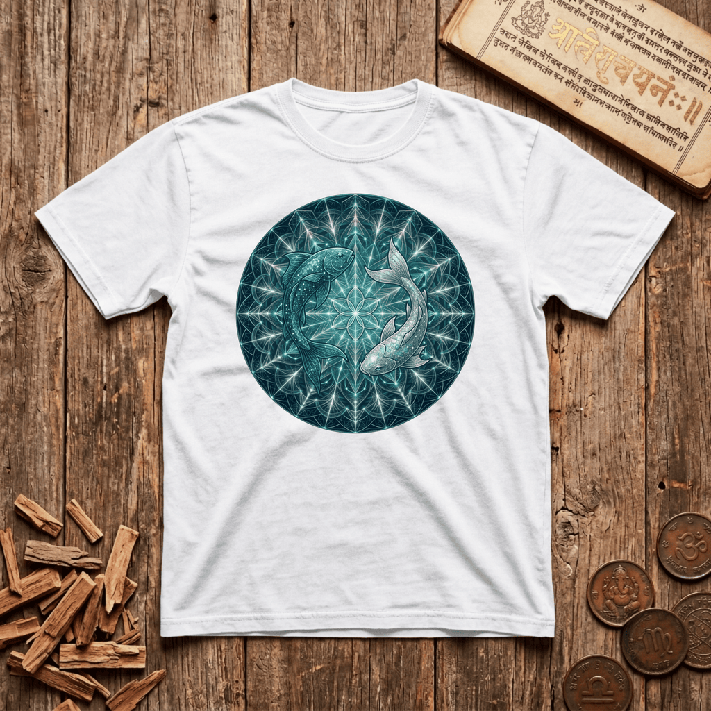 Pisces — The Twin Fish - T-Shirt