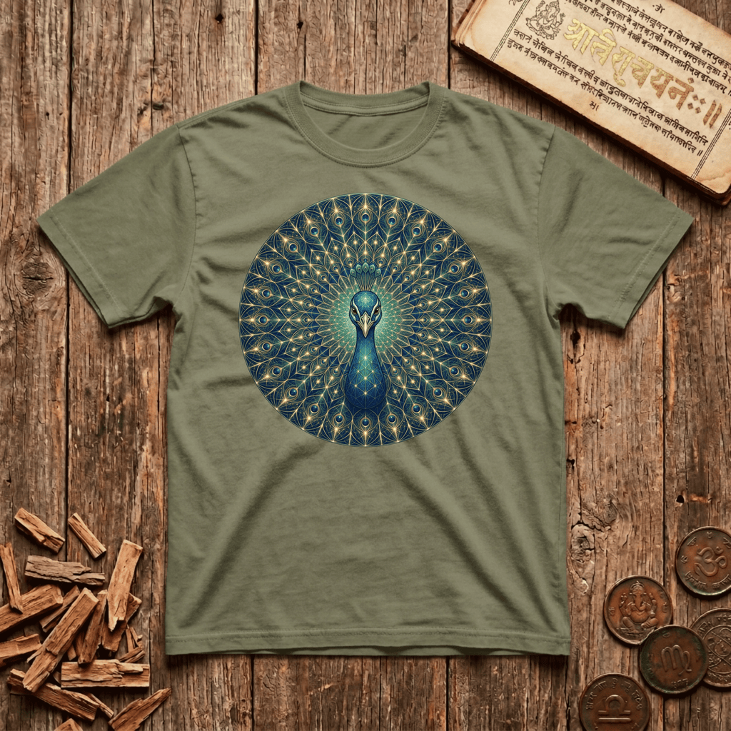 Mayura — The Sacred Peacock - T-Shirt