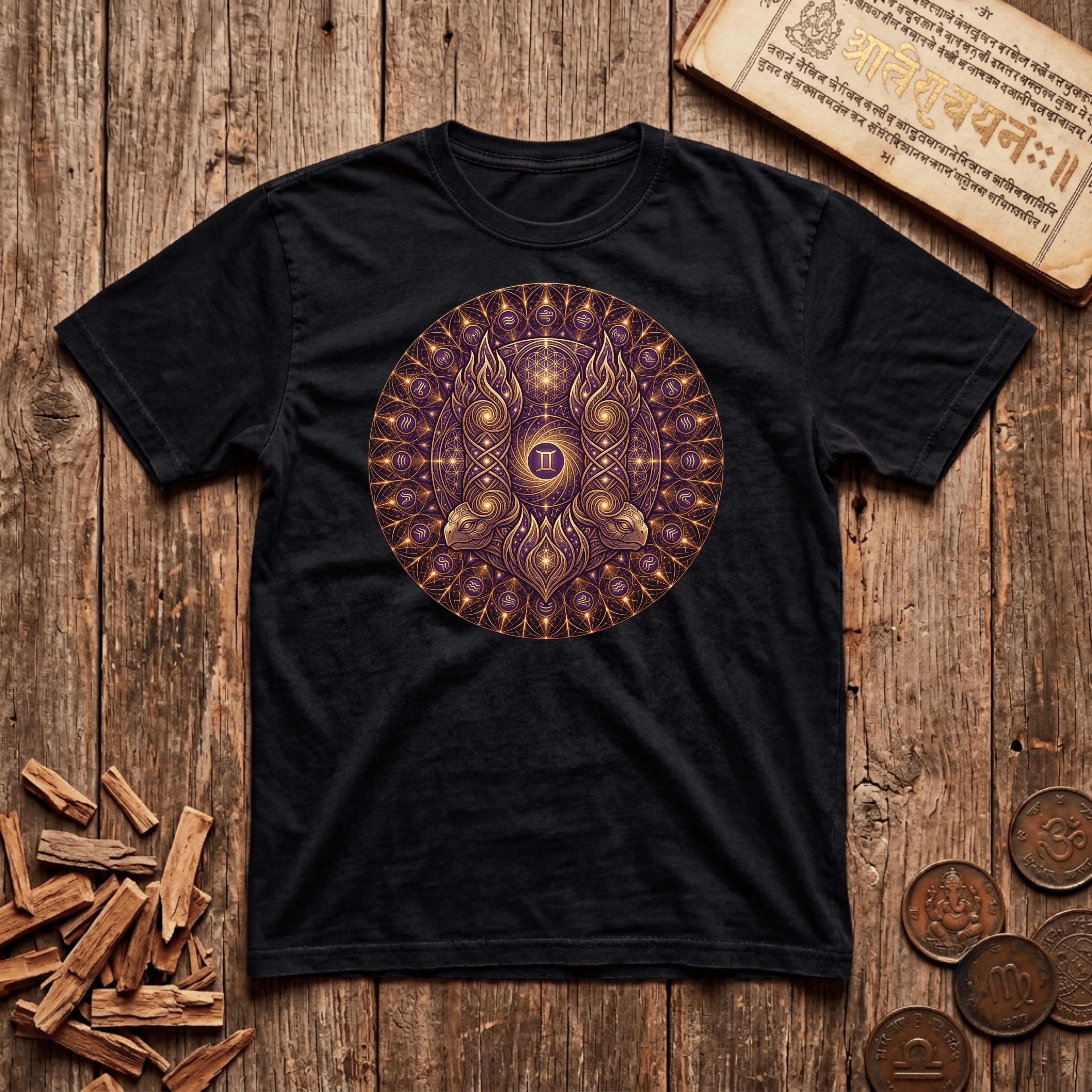 Gemini — The Twins - T-Shirt