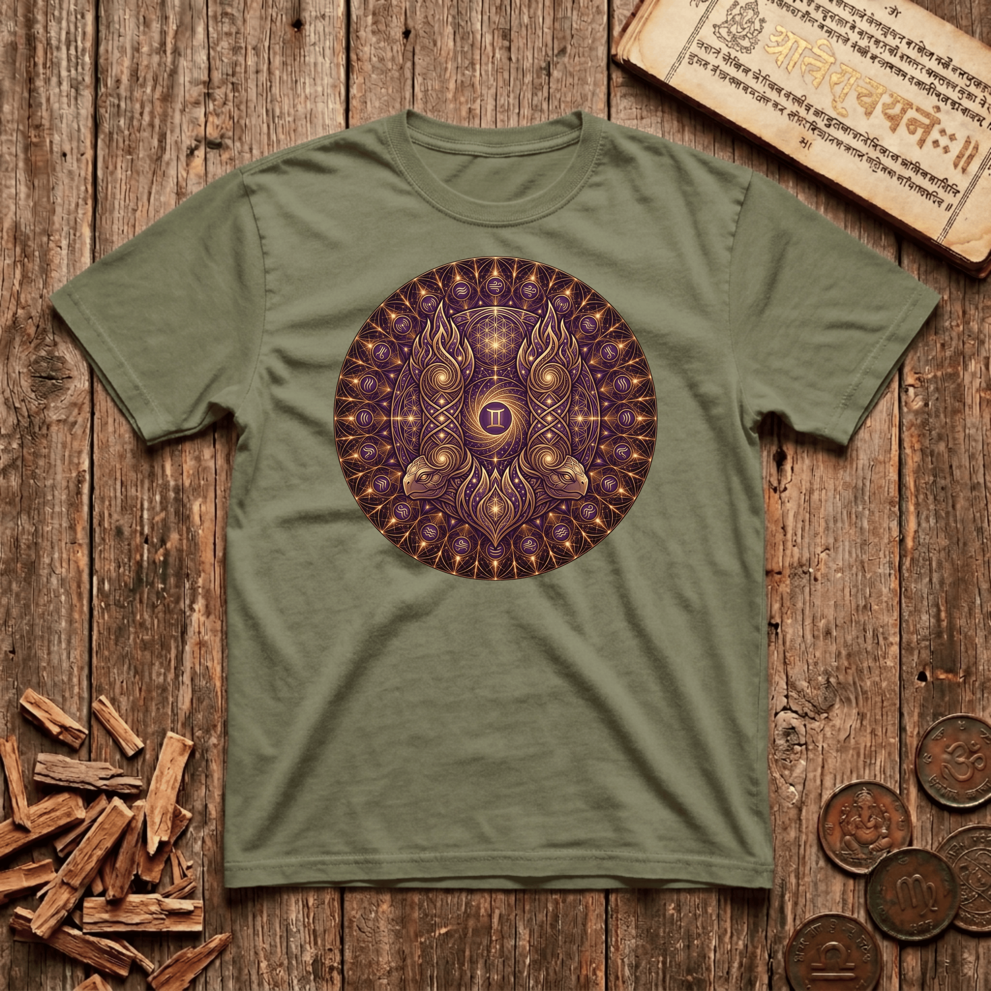 Gemini — The Twins - T-Shirt