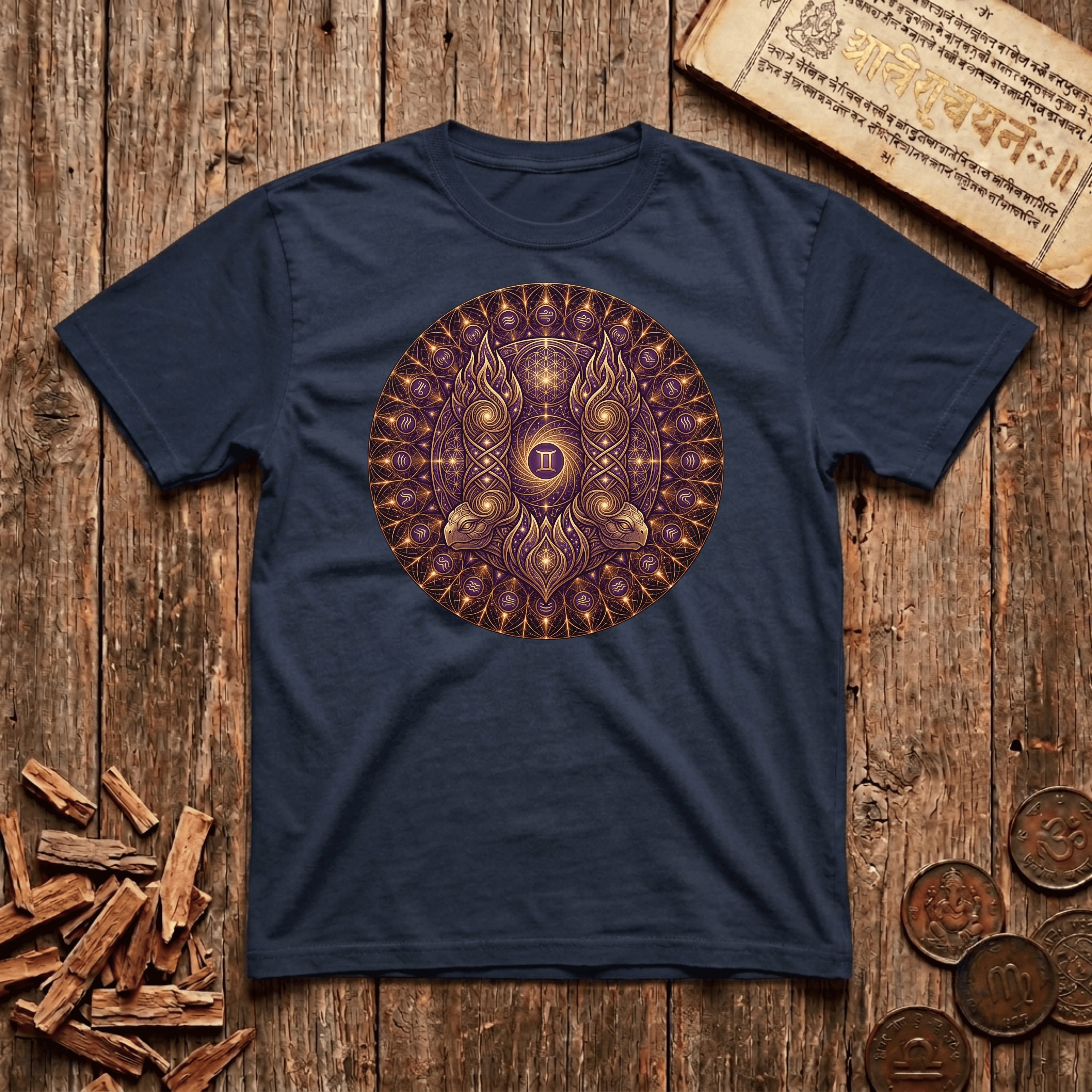 Gemini — The Twins - T-Shirt